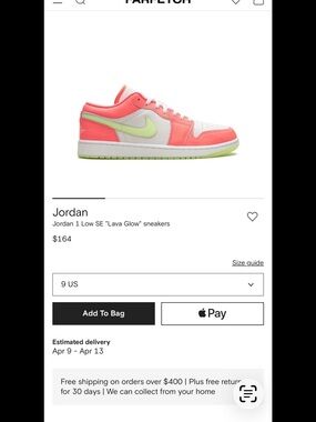 Jordan 1 Low SE LAVA GLOWS SZ 14 m new no box !!!!